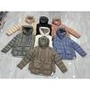 Womens Short Puffer Jacket With Hood Loose Fit Warm Duck Down Coat Winter Urban Casual Wear