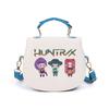 Kids Girls Kpop Rumi Zoey Mira Printed Student Lightweight Crossbody Bag Casual PU Shoulder Bags