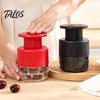 Non-toxic Food Storage Box 7 Hole Cherry Pitter, Multifunctional Fruit Coring Tool for Leak Proof Reusable Container Olive, Manual Press Remover,