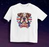 Union Jack X British Bulldog T Shirt | Uk Flag | Patriot | Unisex | V2