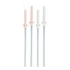 1 Set Silicone Straw Universal Heat Resistant Long Straws Durable Reusable Straw Nozzle for 30oz And 40oz Cups