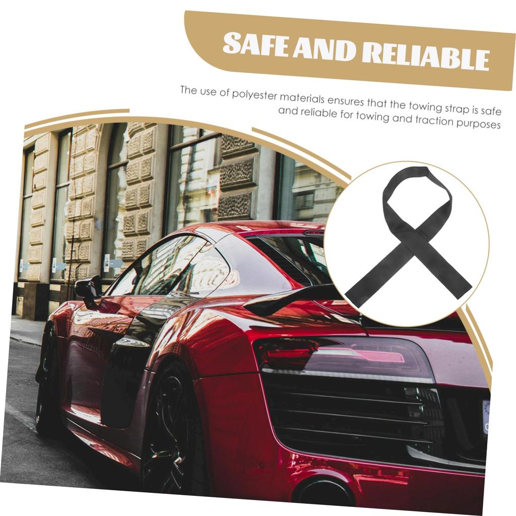 MUELODSIC Rope Protection Sleeve Portable Winch Rope Cover Protect Woven Winch Cable Sleeve for Cable Protection Sleeve Polyester Black