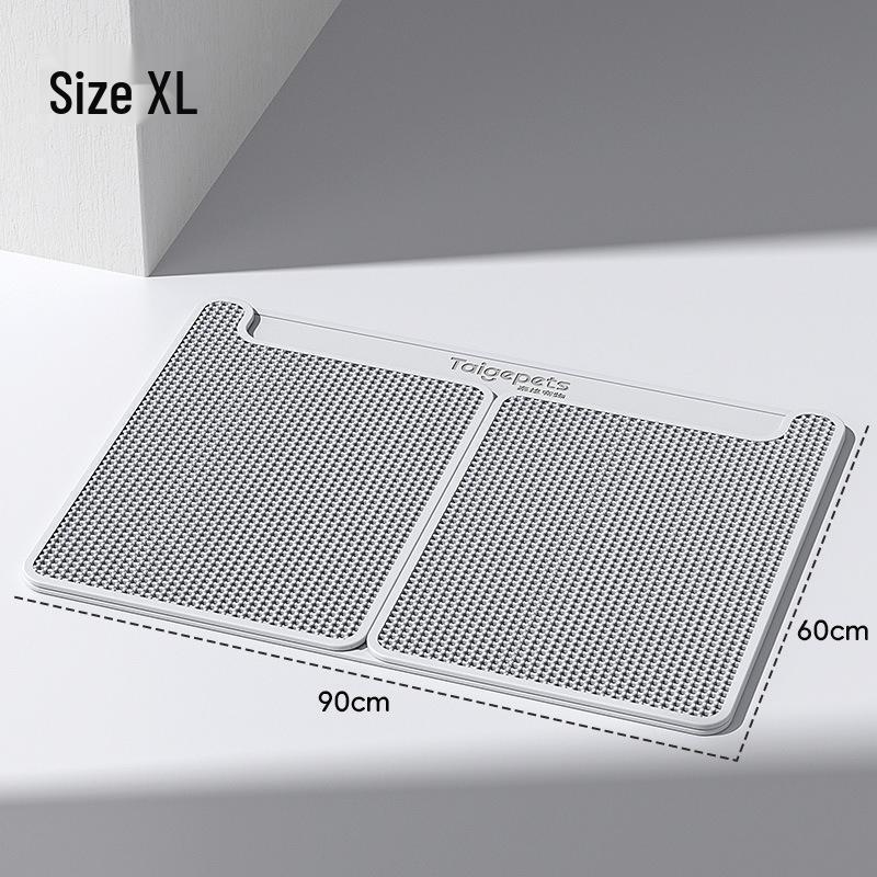 SEE KEAN Double-Layer Cat Litter Mat