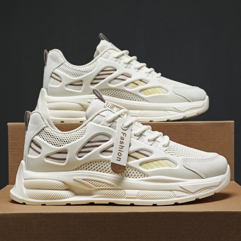 

Весенне-осенние кроссовки Мужские универсальные сетчатые кроссовки для бега Мужская обувь Модная обувь Студенческая повседневная Обувь для пап 39