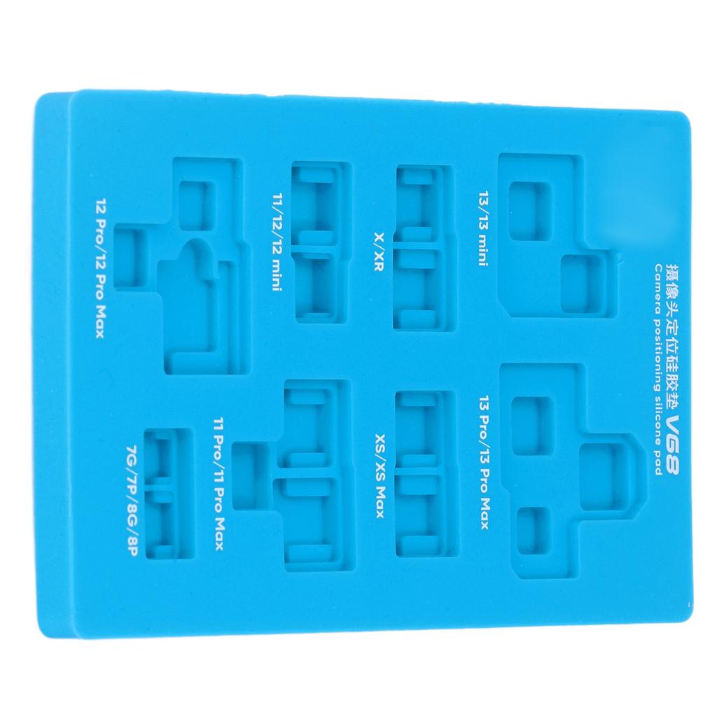 Camera Positioning Silicone Pad High Temperature Resistant Rear Camera Repair Installation Mold for IOS