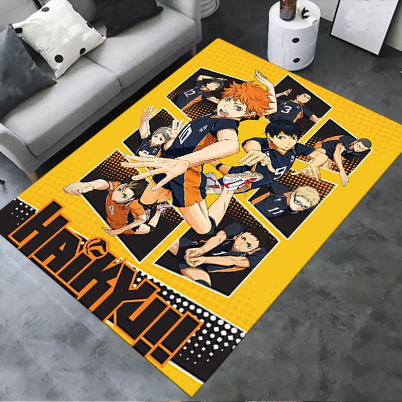 2025 New Haikyu!! Anime Carpet Rug for Living Room Bedroom Home Sofa Decoration,Kids Play Non-slip Floor Mat53