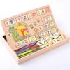 Snail Arithmetic Learning Box Early Learning Writing Board Wooden Toy For Kids