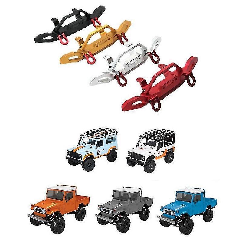 Metal Front Bumper for MN D90 MN-90 MN90 MN96 MN98 MN99S MN45 1/12 RC Crawler Car Upgrade Parts Acc