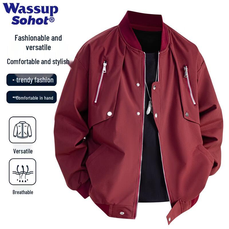 Wassup Мужские повседневные топы Sohot 2XL