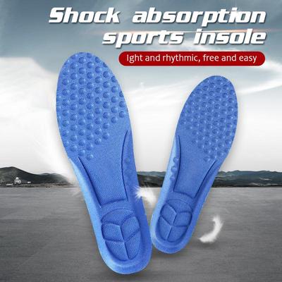 N. 8 1 paio nuove solette sportive in memory foam per scarpe suola ortopedica imbottitura morbida assorbimento degli urti soletta di supporto per piedi uomo donna