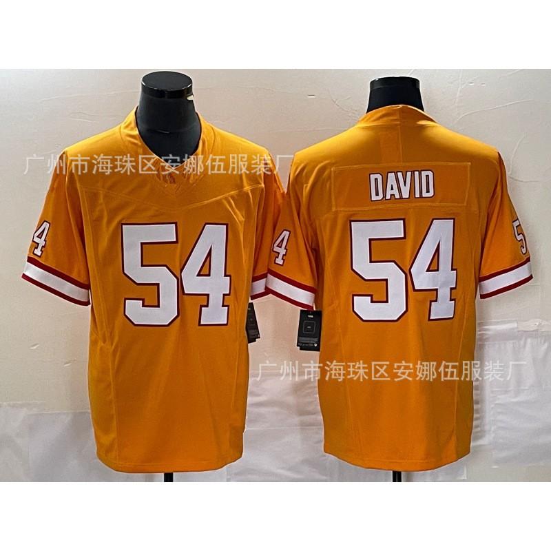Mens Tampa Bay Buccaneers NFL Football Jersey 13 NS 6 Mayfield 54 David Retro Style Cotton Blend Sport Shirt