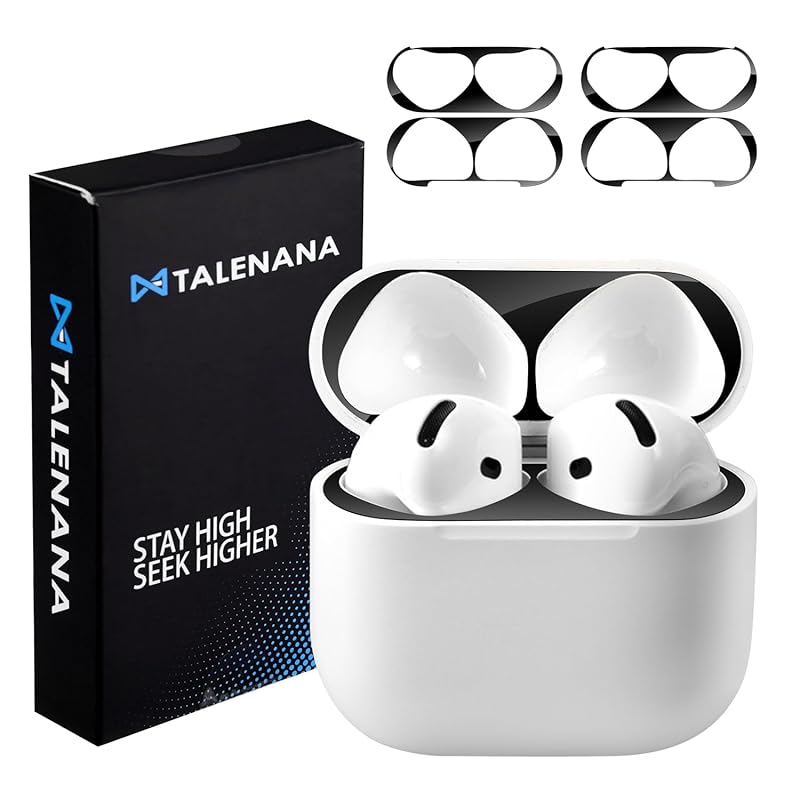 

TALENANA compatible AirPods for 4 dust guard air pods 4 for guard cover 2 pieces Failure prevention adsorption dust rubbish metal Intrusion prevention