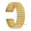 Elastisches Edelstahl-Uhrenarmband für Swatch 17mm 20mm Herren Damen Metall-Dehnungsarmband Poliert Matt Armband