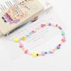 Mobile Phone Chain Beaded Colorful Cartoon Fruit Smiling Face Soft Pottery Letter Beaded To Prevent Mobile Phone from Hanging Chain.