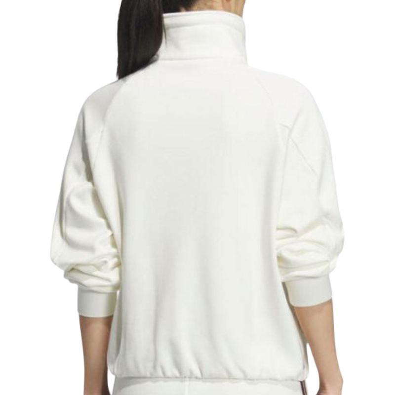 Adidas Sportswear Mock Neck Pullover Long Sleeve Sweatshirt Women Sweatshirt KC0067