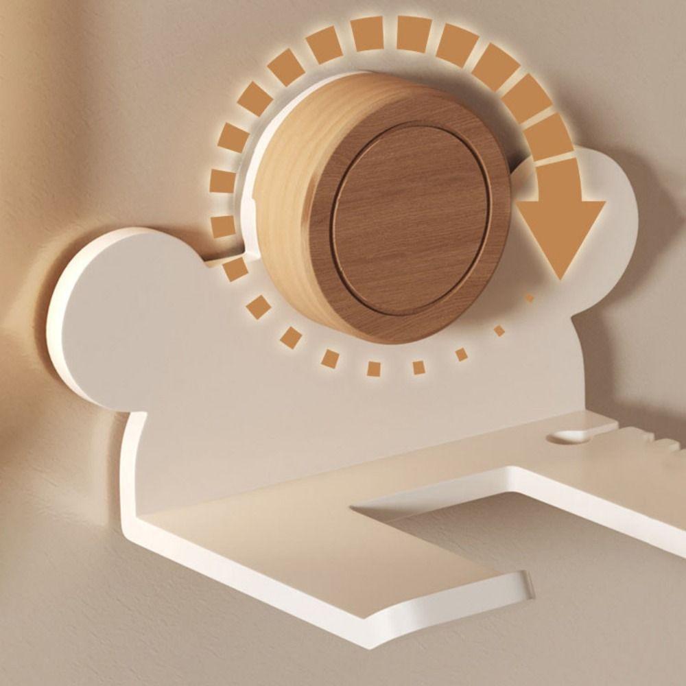 Wall Mounted Suction Cup Hair Dryer Holder Punch Free Blower Holder Hair Dryer Rack  Bathroom