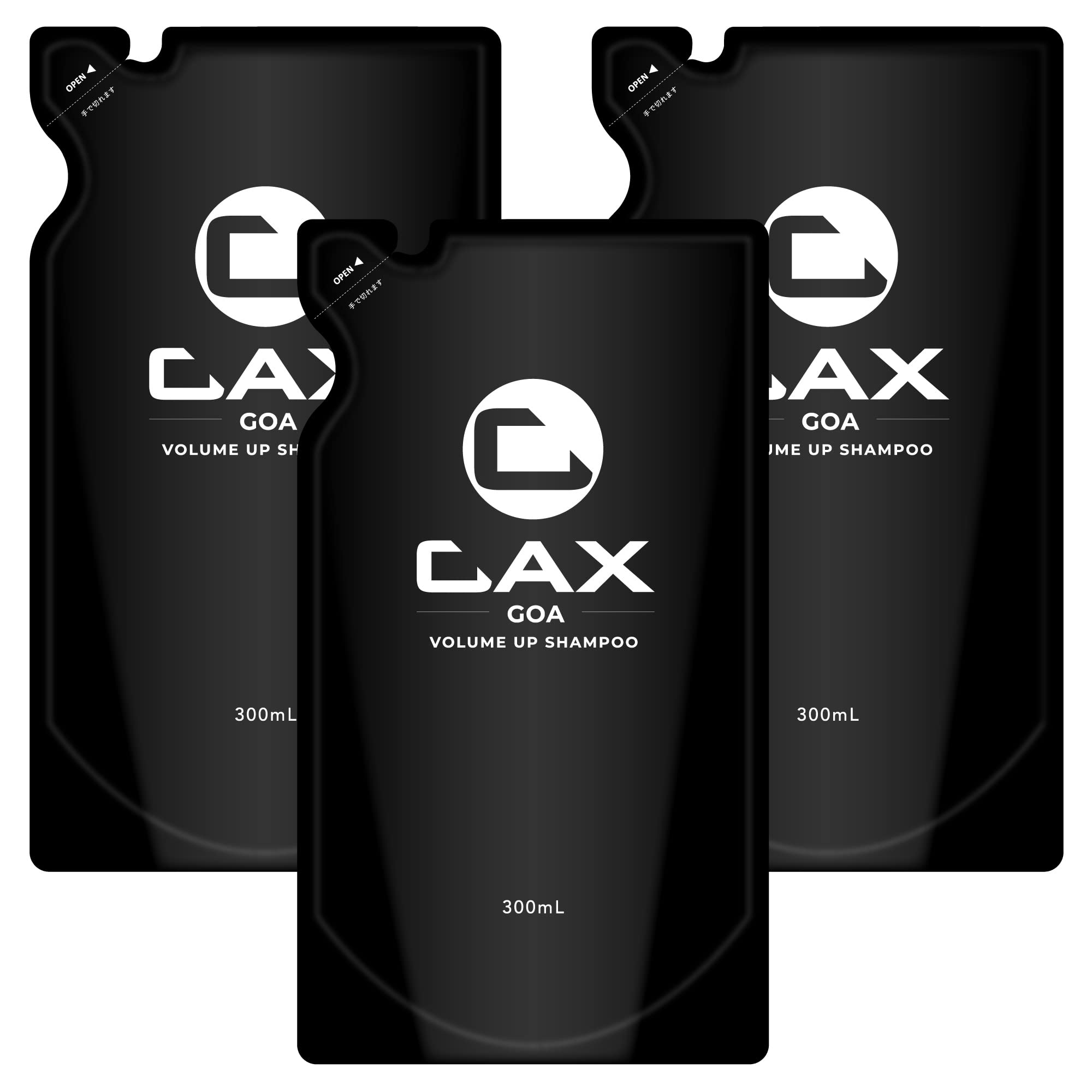 

CAX GOA Volume Up Shampoo packs for Men s (3 refill)