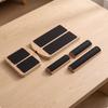 AntiSlip Foot Mobility Board Wood Finish, Ankle Stretching Board, for Physical Therapy Square