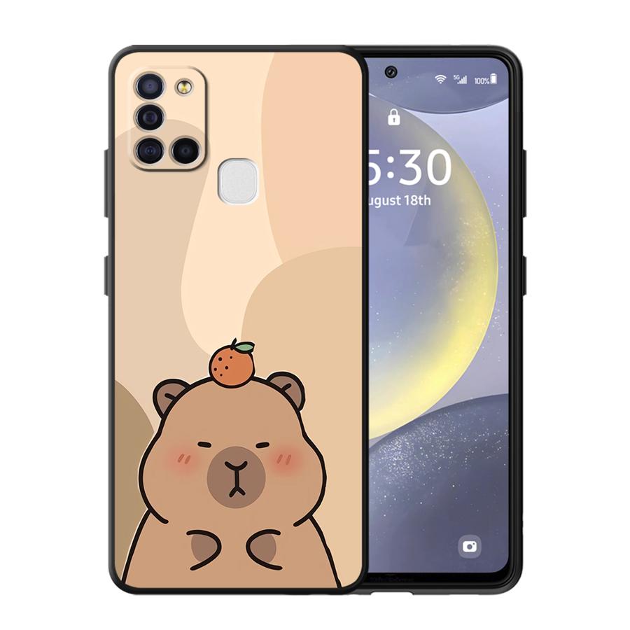Hülle für Samsung Galaxy A16 A40 A17 A05 A06 A04 A70 A50 A13 A20 A12 A15 Funda Handyhülle Niedliches Capybara
