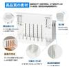 Desk Side Storage Rack with Table Side 4 Magnetic Clips and Cable MacBook 8KG Load Document Easy No Tools Steel No Drilling Desktop Instruction Manual