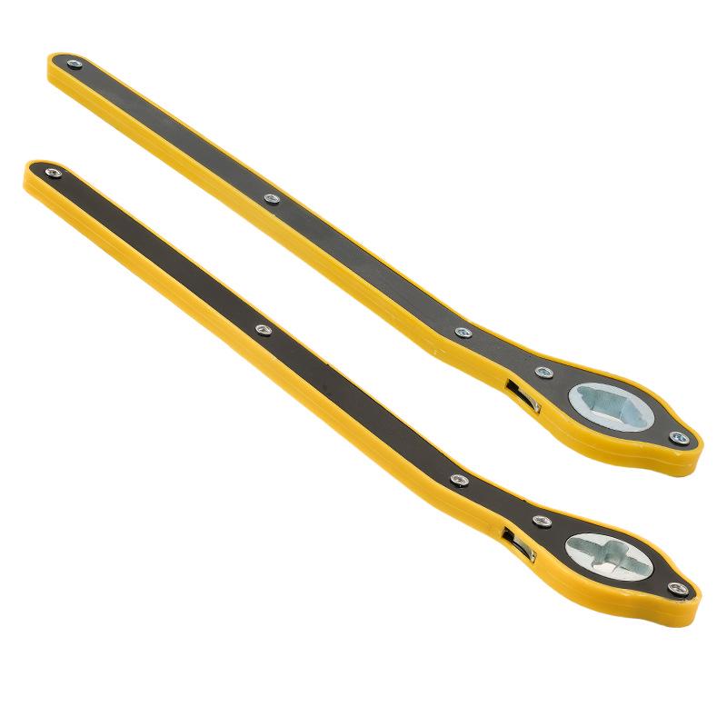Car Jack Labor-Saving Ratchet Wrench: Scissor Tire Removal Tool for Small Cars