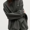 Alo Yoga Autumn/Winter Women's Oversized Solid Color Fleece Pullover Hoodie
