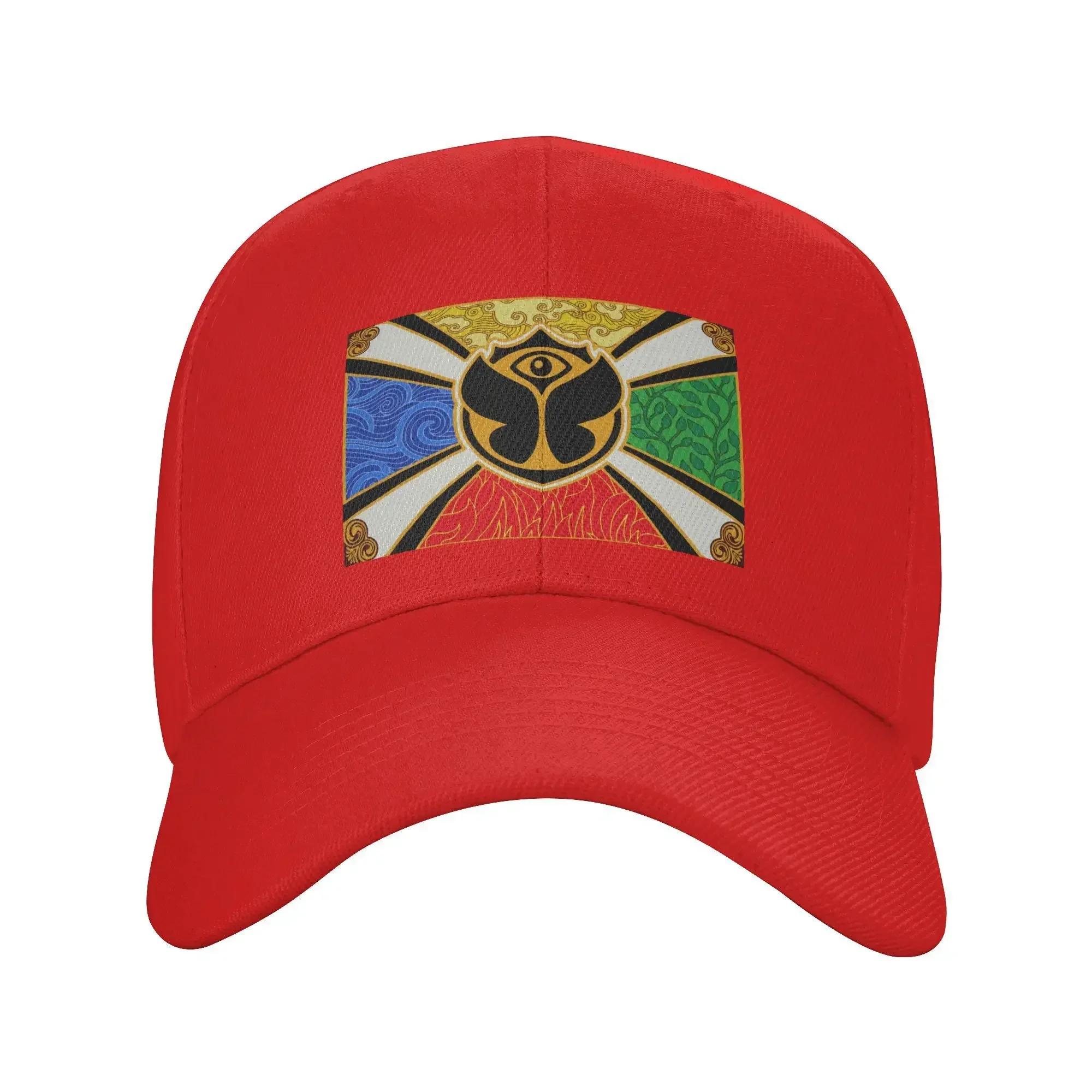 

Custom Tomorrowland Flag Baseball Cap Women Unisex Breathable Dad Hat Sports One Size
