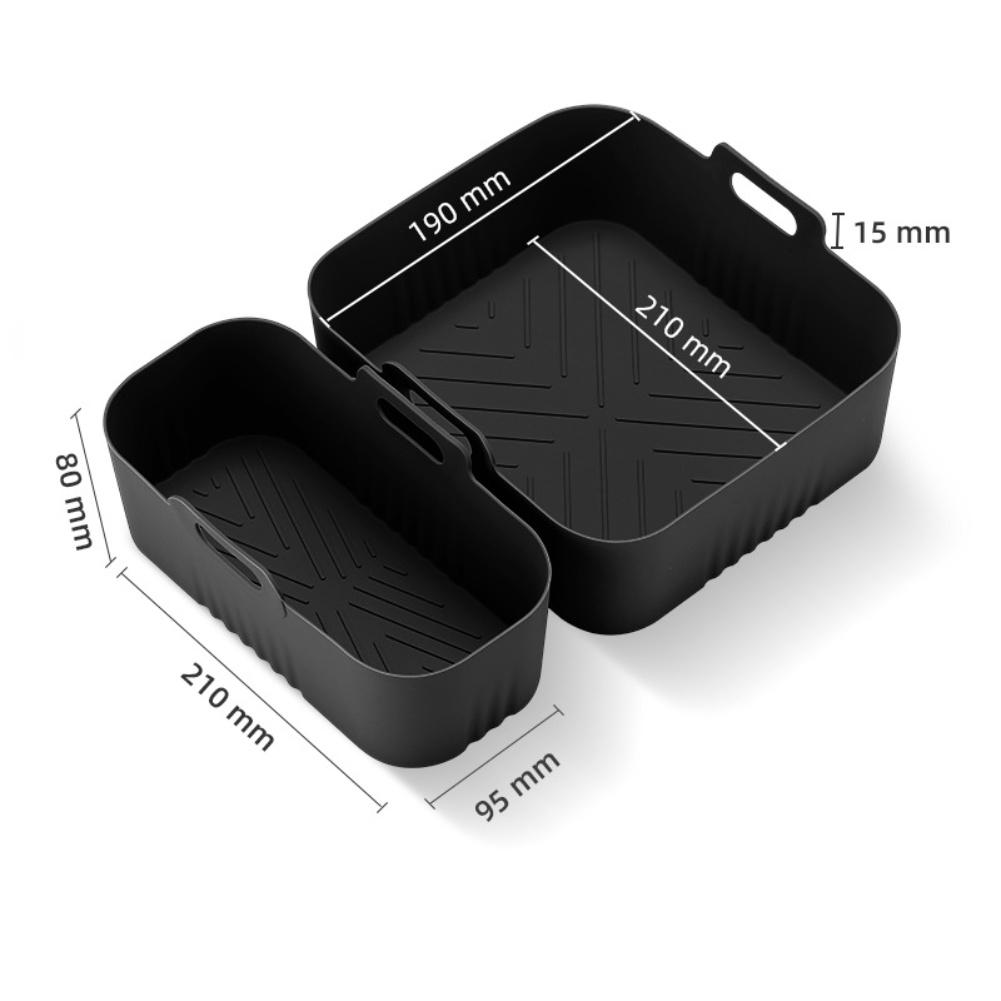 Heat Resistant Silicone Air Fryer Waffle Easy Release Design