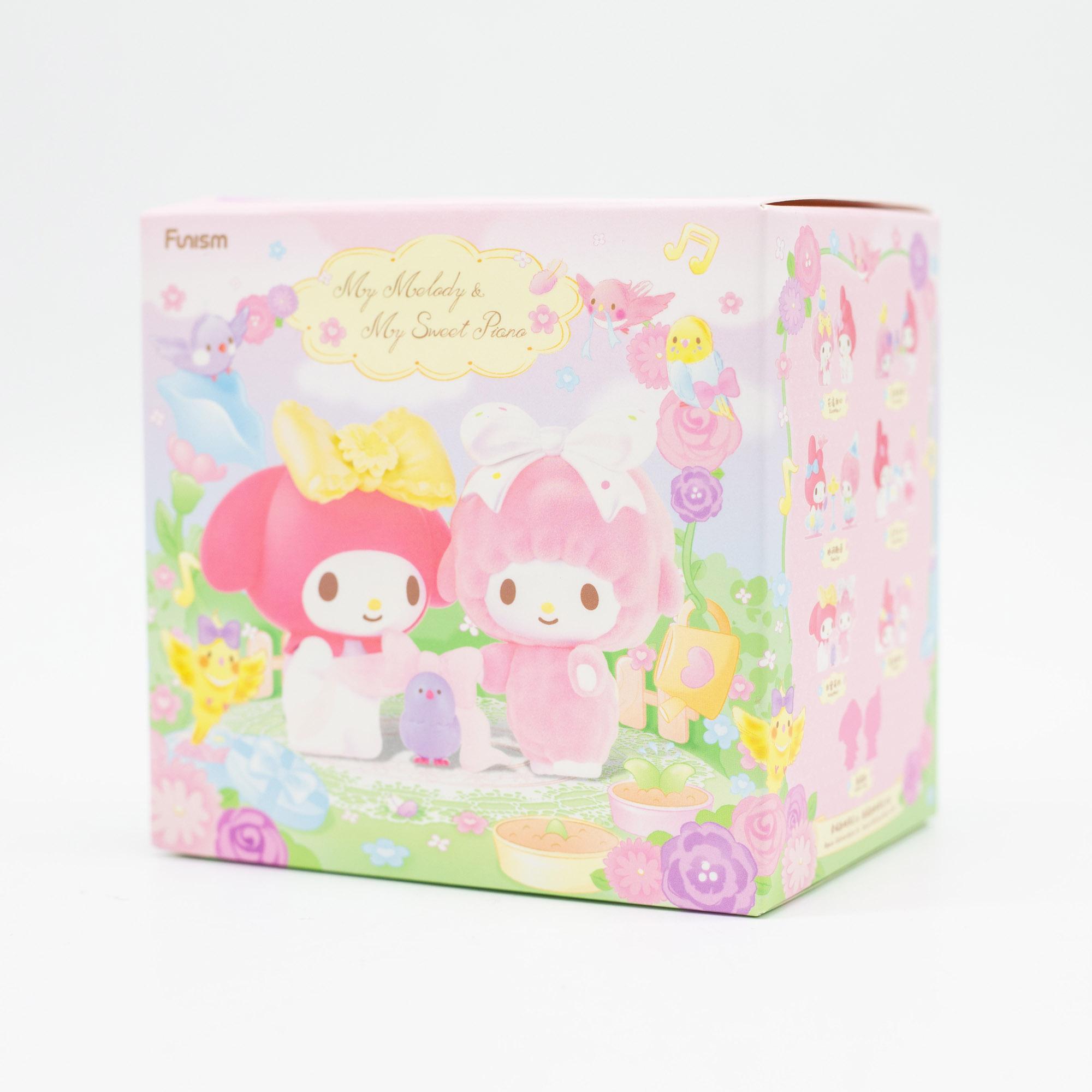 

Funism My Melody My Sweet Piano Little Bird Adventures Series Gifts Plaything Model Anime Figures Collect Ornaments