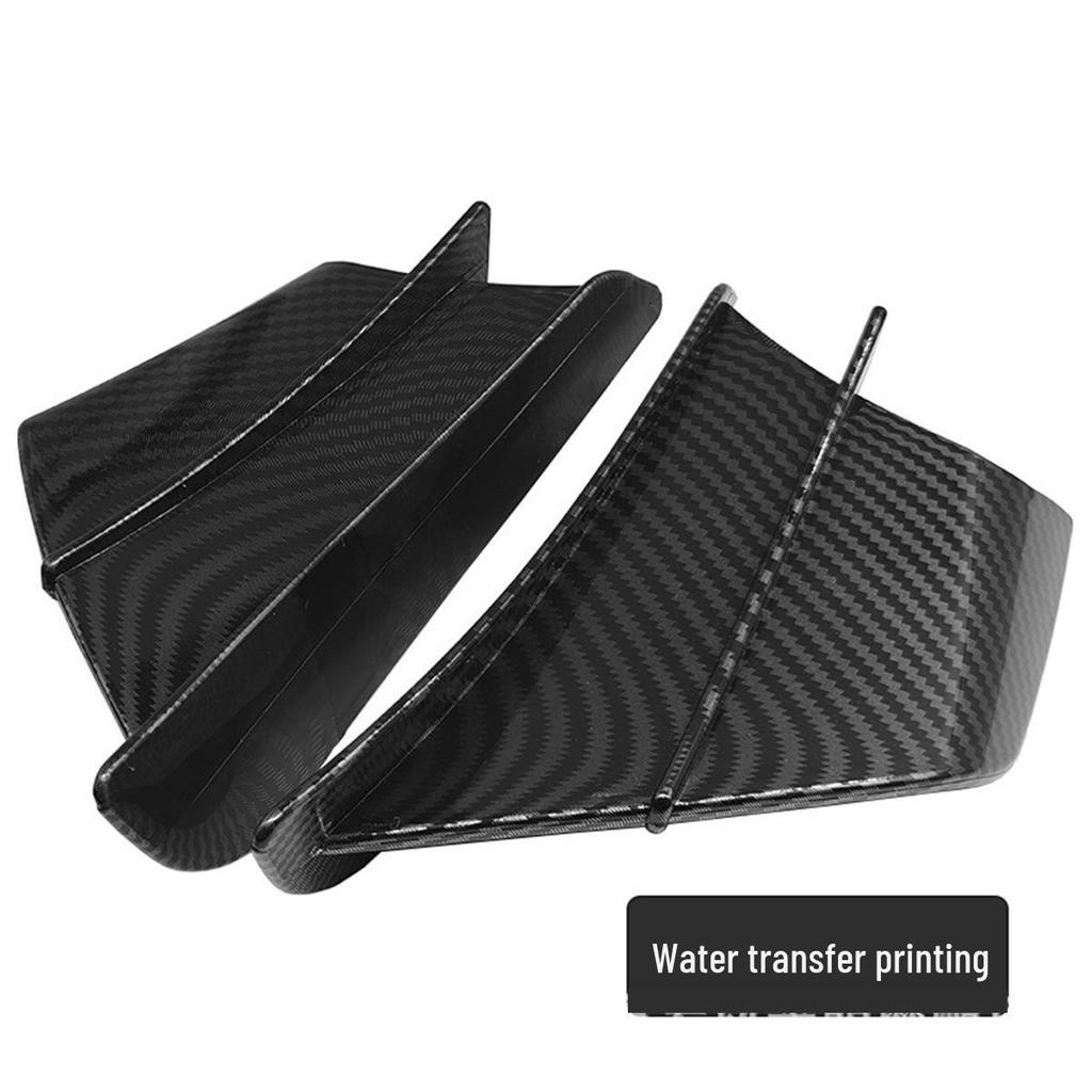 Yamaha Universal Aerodynamic Wing: Enlarged Fiber Modified Motorcycle Part
