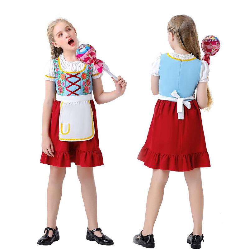 

Баварский Октоберфест традиционный костюм пивной костюм костюм для вечеринки костюм родитель-ребенок XL