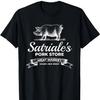 Satriales Pork Store Kearny NJ TShirt 100 Cotton ONeck Short Sleeve Summer Casual Mens Tshirt Streetwear