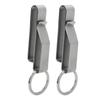 Belt Key Holder Stainless Steel Compact Quick Release Belt Key Clip with Key   for   Law Enforcement