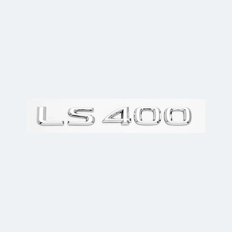 3D Chromowane Błyszczące Czarne Litery ABS LS350 LS400 LS460 LS460L LS500 LS500h HYBRID Emblemat Do Bagażnika Samochodu Lexus Odznaka Naklejka