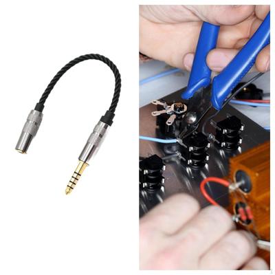 4.4mm Balanced Male To 3.5mm Stereo Female Adapter Cable ,Extension Cord, Portable ,Premium