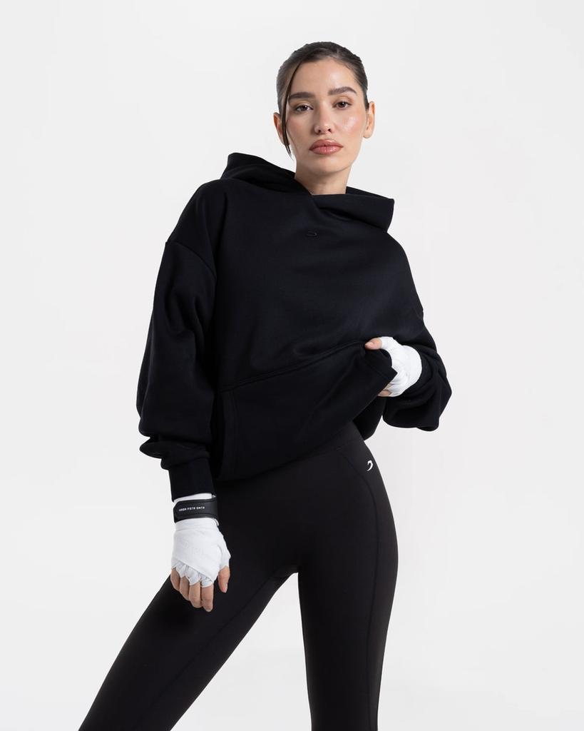 Strike Oversized Hoodie - Women'S W Bxrw-Ovshd-W [Black]