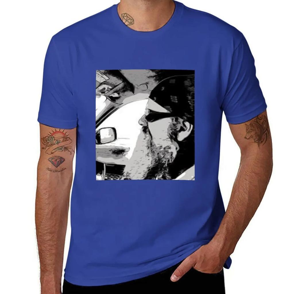 Cruising the Highway T-Shirt Vintage Clothes Aesthetic Clothes Mens White T Shirts
