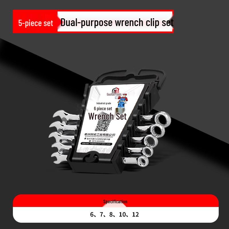 Metryczny zestaw kluczy do nakrętek złącznych podwójnie zakończonych (8-50mm) do naprawy samochodów