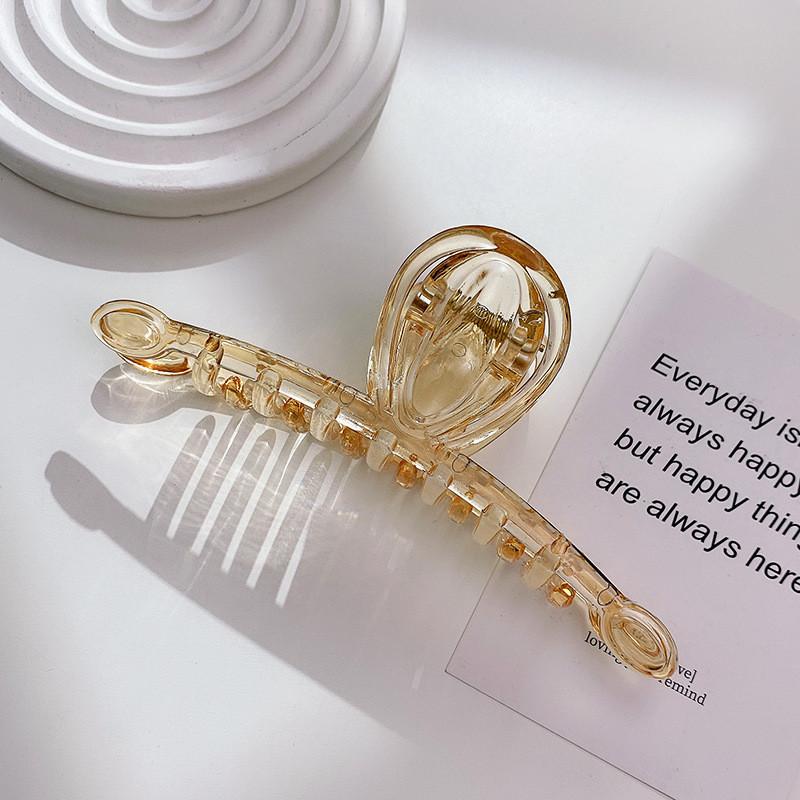 Stylish French Vintage Extra Large Hair Claw Clip For Women In Versatile Colors