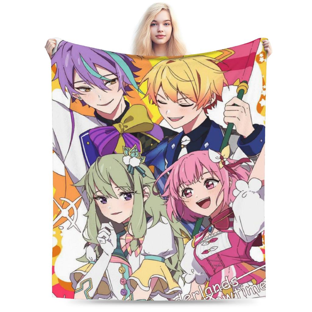 New Rui Kamishiro Blankets Ultra-Soft Fleece Wonderlands x Showtime Comfortable Throw Blanket Machine Washable