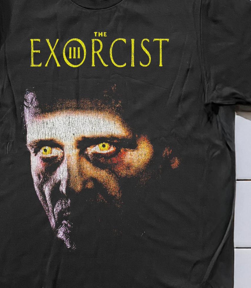 90s The Exorcist III Rare T-Shirt Black L 4XL
