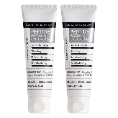 Peptide Facial & Eye Cream, 50ml, 2 Pcs