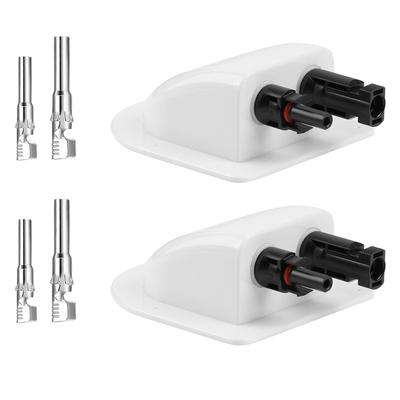 Solar Connect Box Motorhomes Solar Double Cable Gland