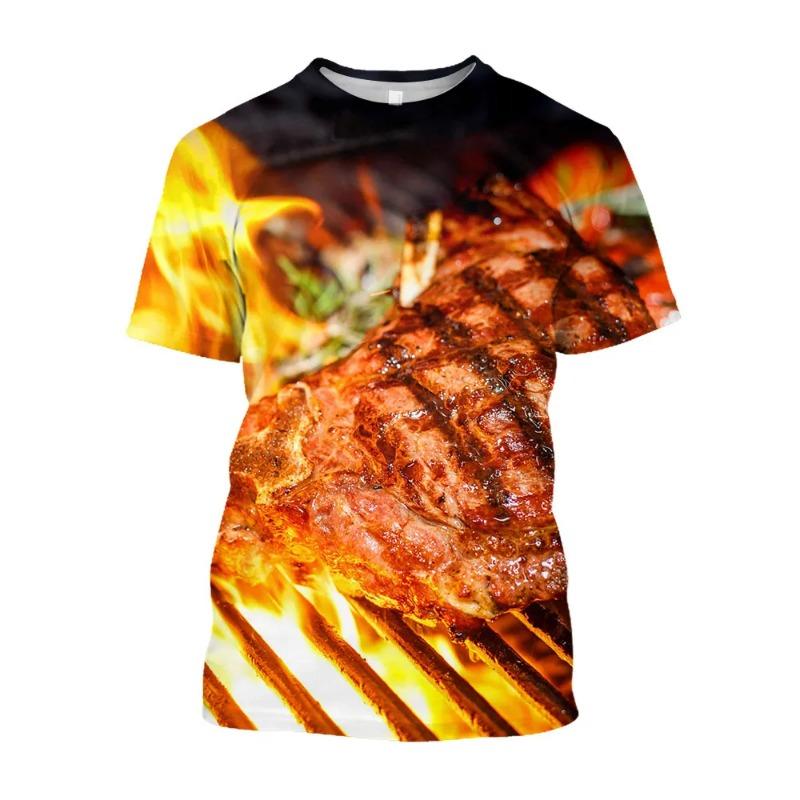 German Shepherd T-shirt Animal 3D Print Men Women Short Sleeve T Shirts