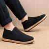 Stoffschuhe mit Fleece, Verdickte Wärme, Baumwollschuhe, Rutschfest, Bequeme und Lässige Baumwollstiefel