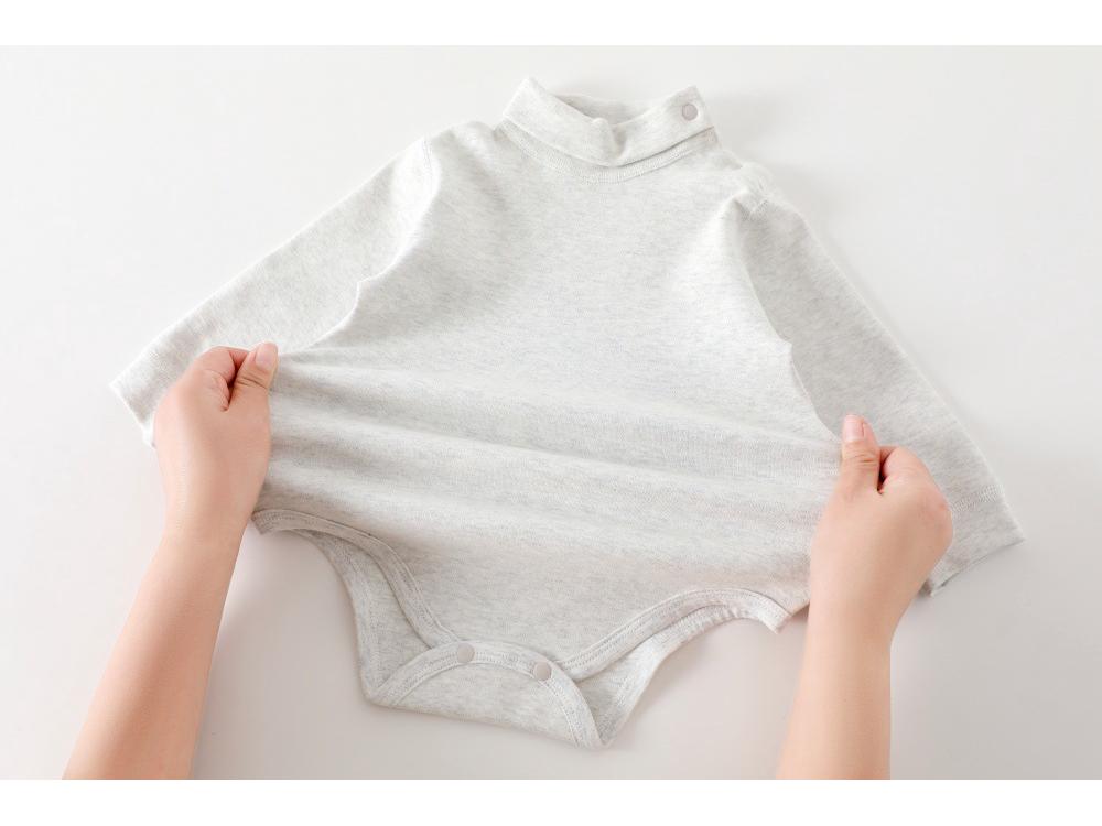 Miękki Welurowy Jednoczęściowy Kombinezon dla Niemowląt Unisex na Jesień/Zimę - 280g Trójkątny Body dla Noworodka Klasa A