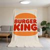 K-King-ES Blanket Super Warm Logo Comfortable Plush Throw Blanket Child Home Sofa Bedroom B-Burger Gift