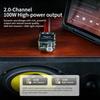 YS-502L 2.0 Channel Bluetooth 5.0 Audio Amplifier Board, 100W Stereo Power Amp Module With AUX And Volume Control For Speakers