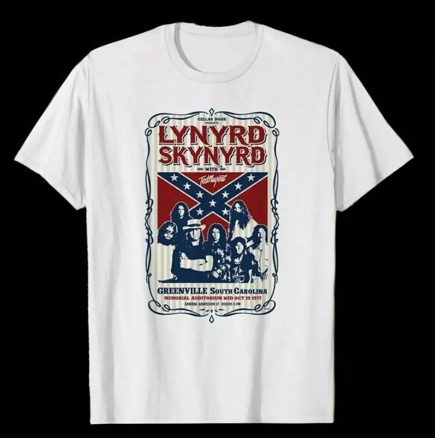 Vintage Lynyrd! Skynyrd 1977 Tour Southern Rock Unisex T-shirt, Size S-4XL