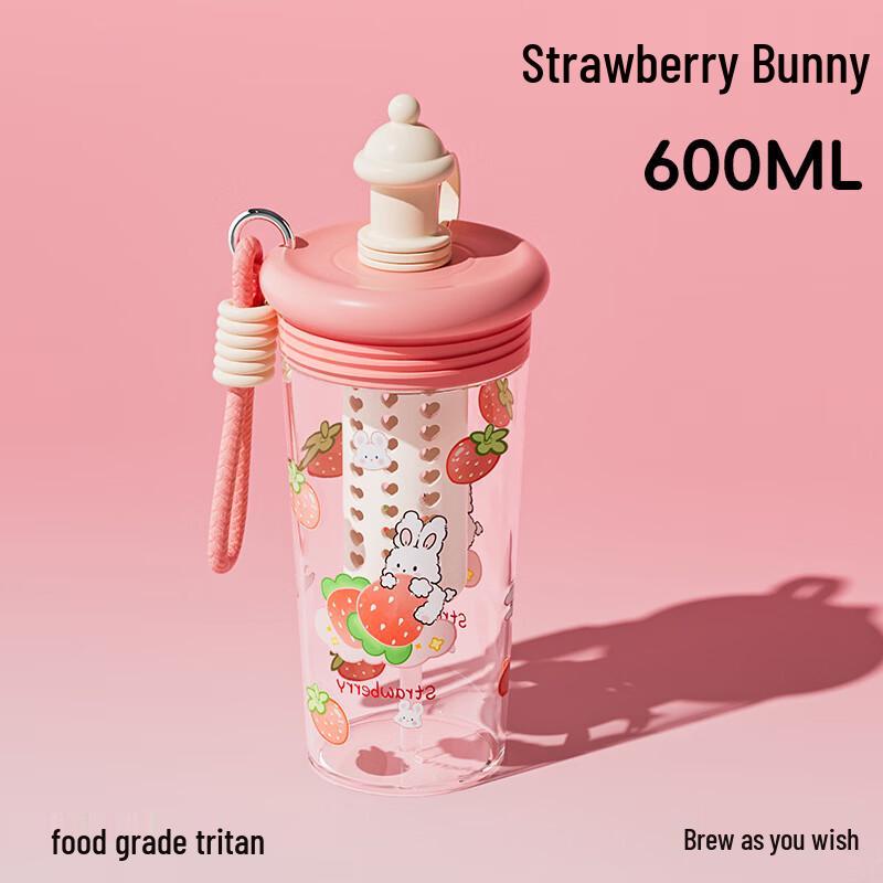 Shangqi Tritan Straw Water Bottle
